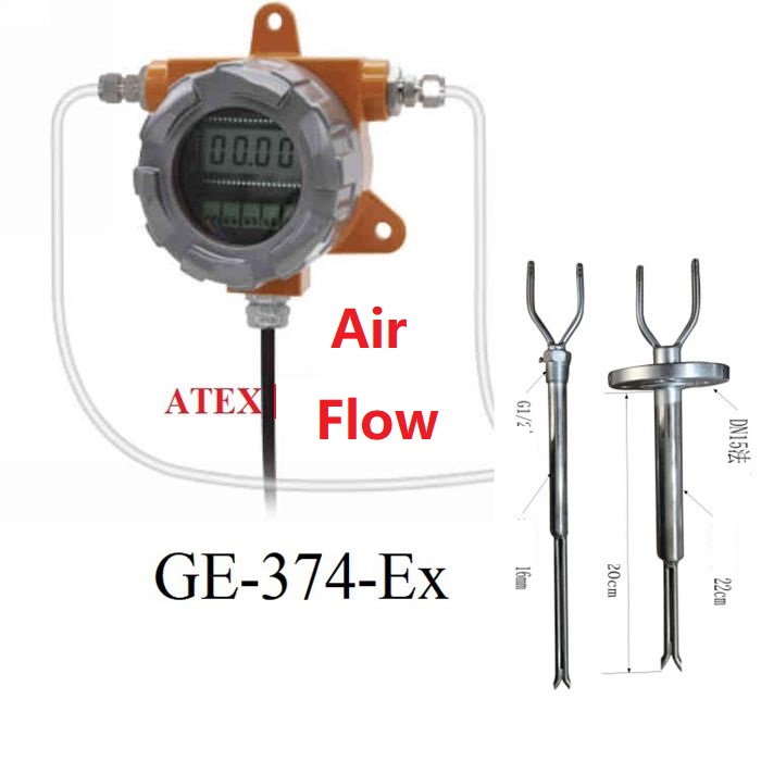 ATEX Air Flow Switches with DPDT switch signal